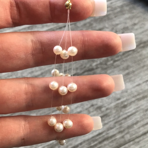 Three strand pearl bracelet - Picture 3 of 4